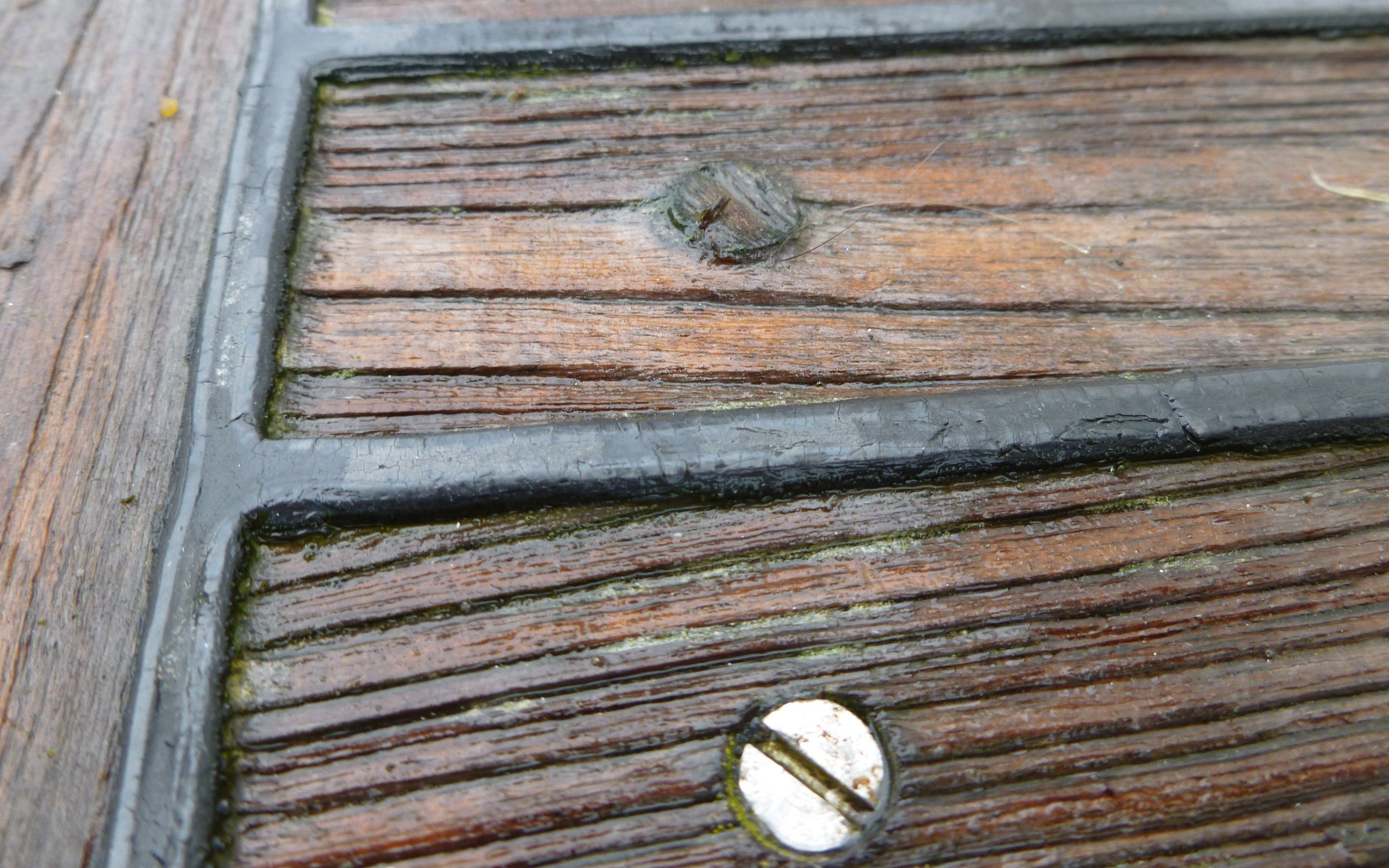 Teak decks at the end of their life